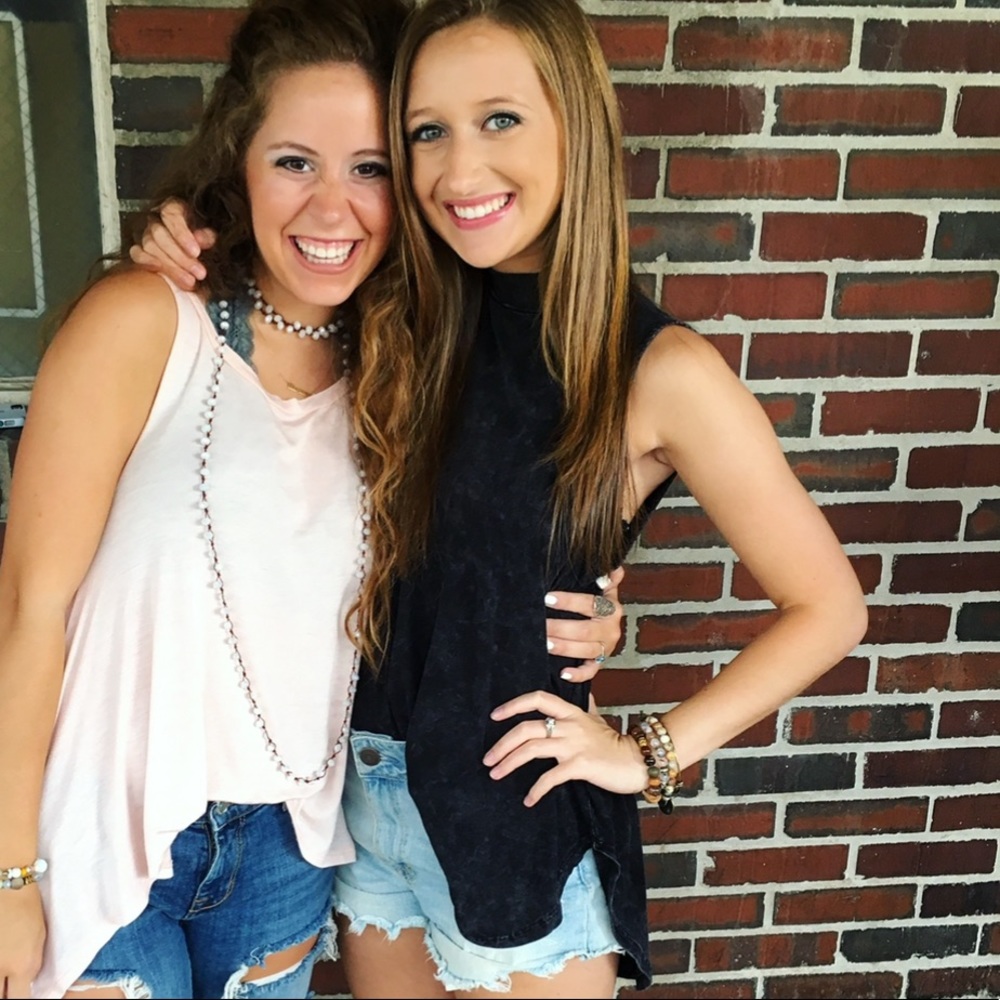 High-neck sleeveless top